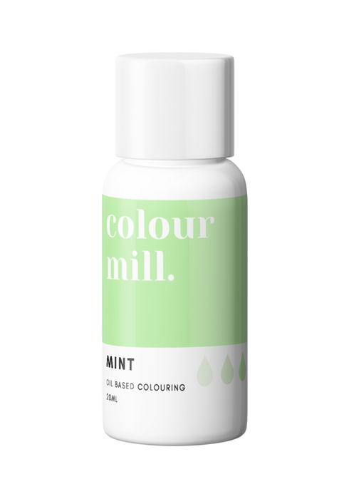 Colour Mill Oil Based Colour for Cookie, Fondant, Royal Icing Colouring, Mint Colour, Cookie Cutter Store