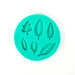 Silicone Mould mixed leaves, Cookie Cutter Store