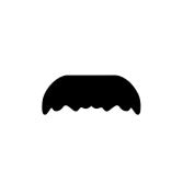Movember Mo Moustache Stamp and Cutter