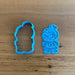 Mrs Claus Christmas Cookie Cutter with optional Stamp 
