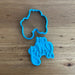Oh Baby cookie cutter and emboss stamp, cookie cutter store
