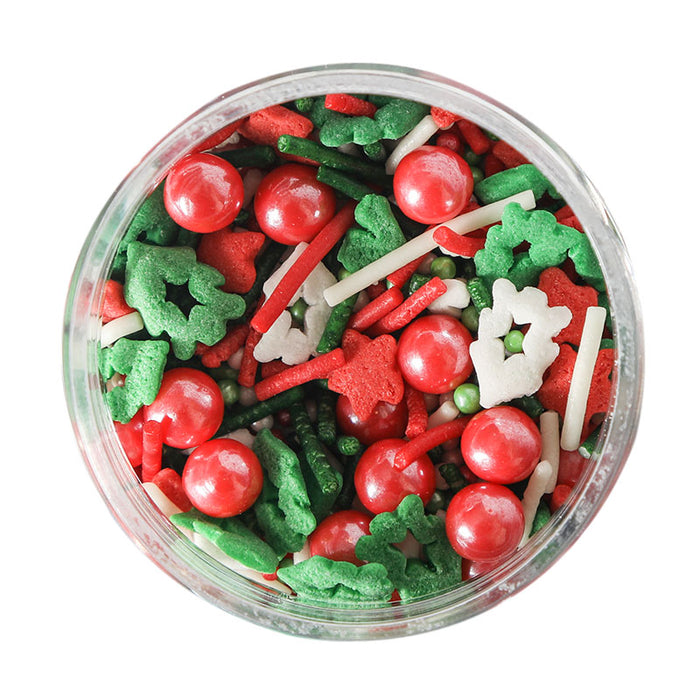 Oh Christmas Sprinkles by Sprinks 75 gram jar, Cookie Cutter Store