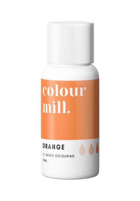 Colour Mill Oil Based Colour for Cookie, Fondant, Royal Icing Colouring, Orange Colour, Cookie Cutter Store