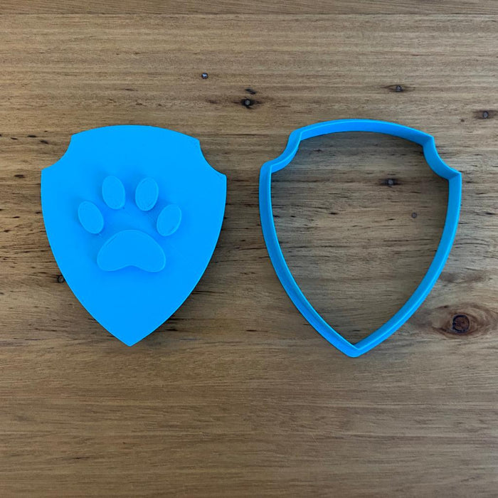 Dog Paw, Lion Paw with shield Cookie Cutter Set, Cookie Cutter Store