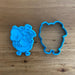Easter Chick holding Egg Cookie Cutter & Stamp , Cookie Cutter Store