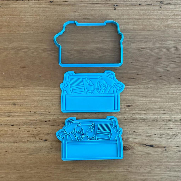 Tool Bag, Tool Kit, Tool Box for Father's Day Cookie Cutter and Emboss Stamp, Cookie Cutter Store