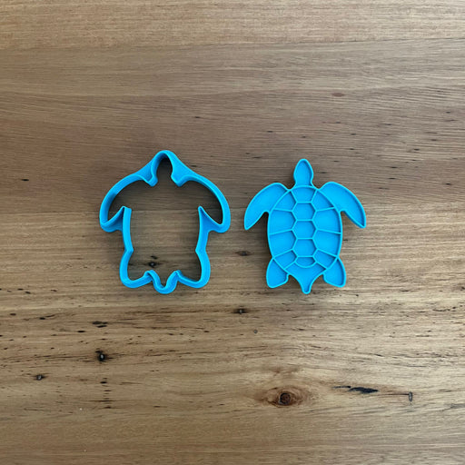 Sea Turtle Cookie Cutter & Emboss Stamp, Cookie Cutter Store