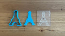 Eiffel Tower Parisian style emboss Raised Effect Stamp, Cookie Cutter Store