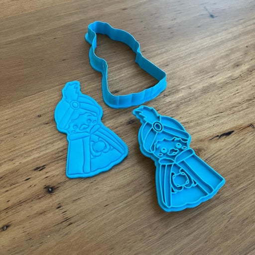 Wiseman #3 from the Christmas Nativity 9 piece Cookie Cutter & Stamp, cookie cutter store