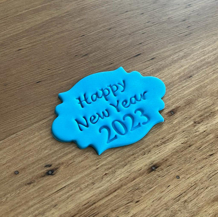 ppy New Year 2023 Cutter and Stamp, Cookie Cutter Store