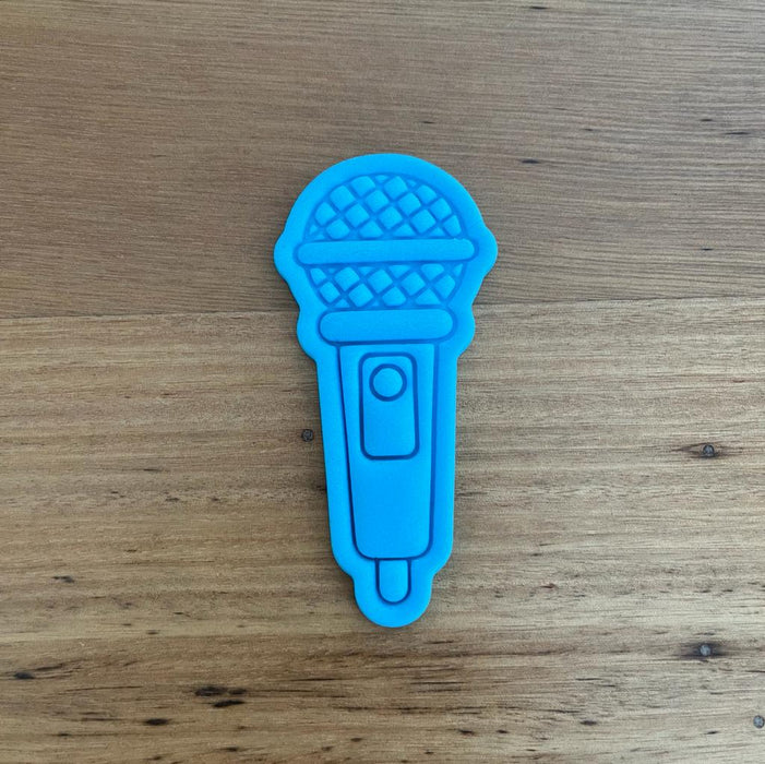 Microphone Cookie Cutter & Emboss Stamp, cookie Cutter store