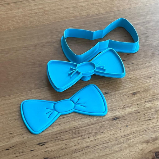 Bow Tie Cookie Cutter & Stamp, cookie cutter store
