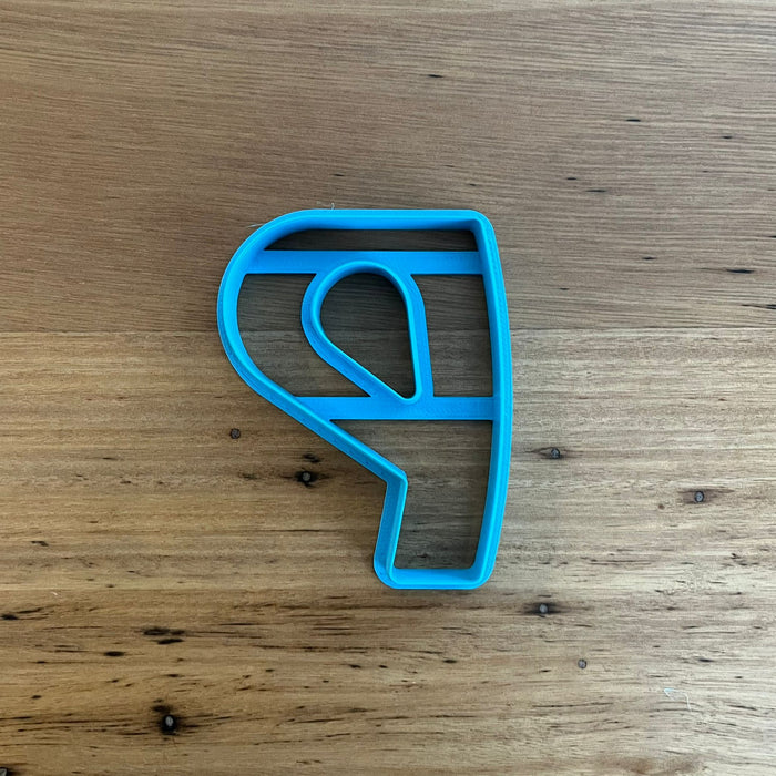 Alphabet Letter Cookie Cutter, Letter P, Cookie Cutter Store