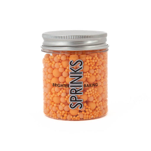 Pastel Peach Bubble Bubble Sprinkles by Sprinks 65 gram jar, Cookie Cutter Store