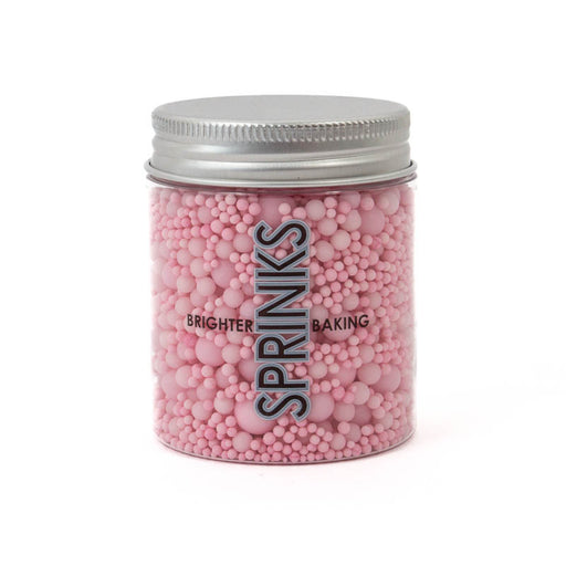 Pastel Pink Bubble Bubble Sprinkles by Sprinks 65 gram jar, Cookie Cutter Store