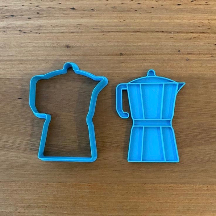 Coffee Percolator Cookie Cutter & Optional Stamp