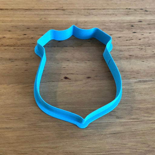 Police Badge Cookie Cutter  Excellent robust Quality with a neat cutting edge. We target next day delivery. Custom designs are possible if you want a different size, or design. Just send an enquiry, or see our custom cookie cutter product, found under the "Custom Items" menu.m wide.
