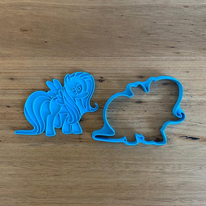 Fluttershy - My Little Pony Cookie Cutter and Stamp Set