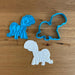 Rarity My Little Pony Cookie Cutter and Stamp Set