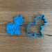 Apple Jack My Little Pony Cookie Cutter and Emboss Stamp