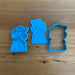 Princess Fairy Cookie Cutter and Emboss Stamp, Cookie Cutter Store