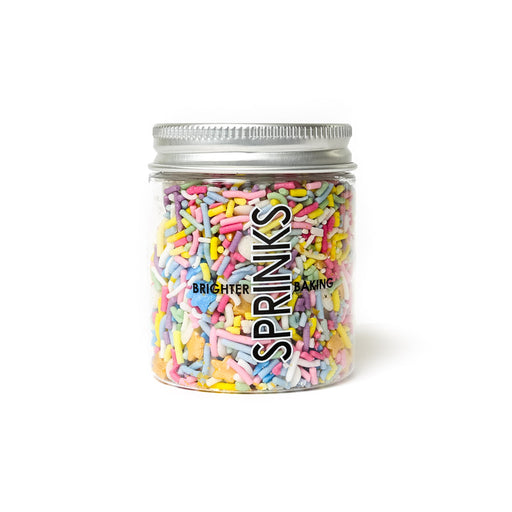 Rainbow Riot Sprinkles by Sprinks 75 gram jar, Cookie Cutter Store