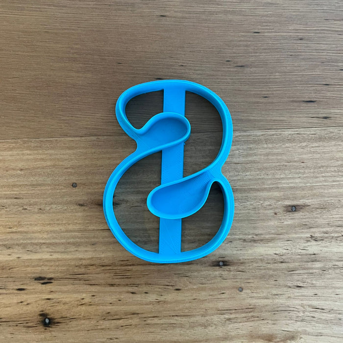 Alphabet Letter Cookie Cutter, Letter S, Cookie Cutter Store