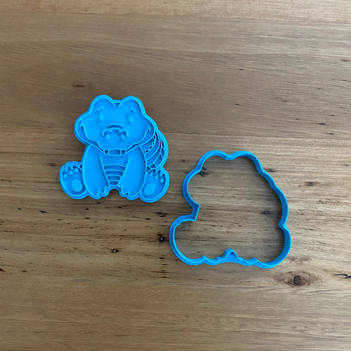 Crocodile Cookie Cutter and Stamp, Cookie Cutter Store
