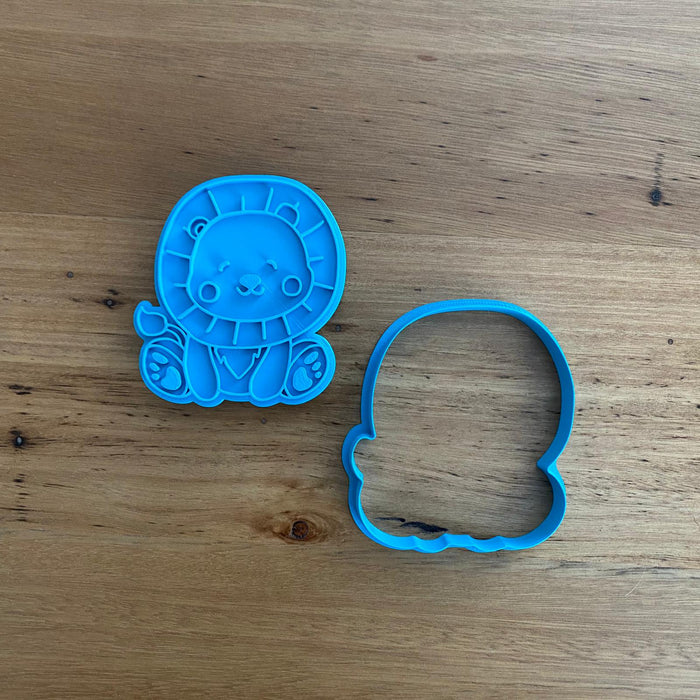 Lion Cookie Cutter and Stamp, Cookie Cutter Store
