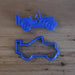 Safari Jeep Cookie Cutter and Optional Fondant Stamp