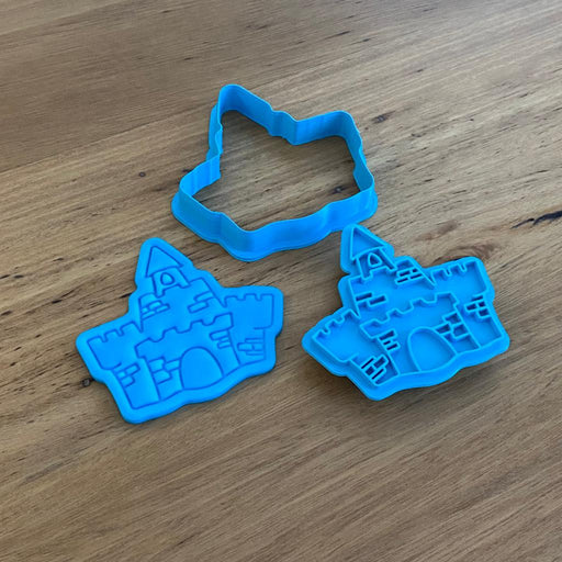 Sand Castle Cookie Cutter & Emboss Stamp, Cookie Cutter Store. Perfect for PYO (Paint your own) Cookies