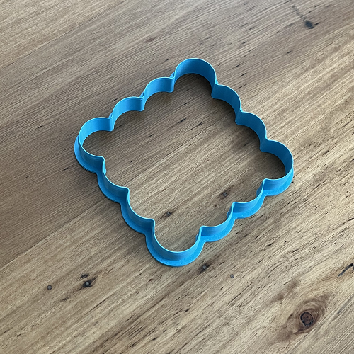 scalloped square cookie cutter, cookie cutter store