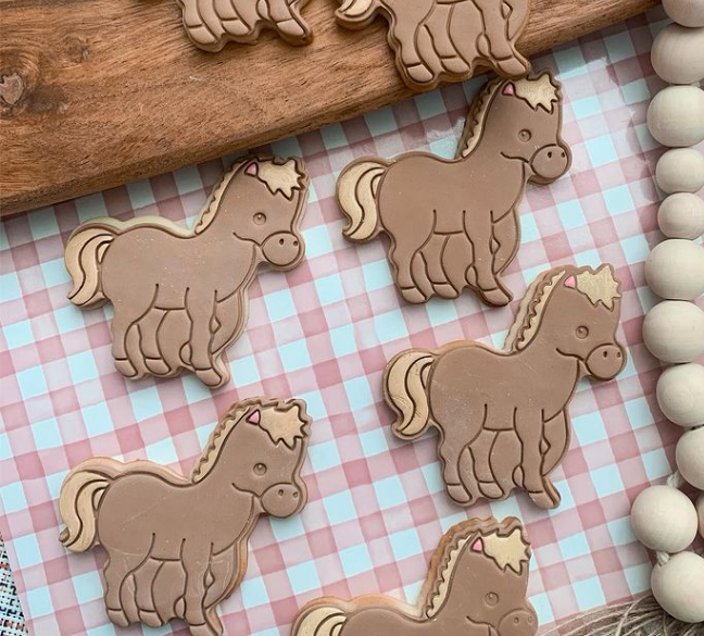 Horse Cookie Cutter & Emboss Stamp
