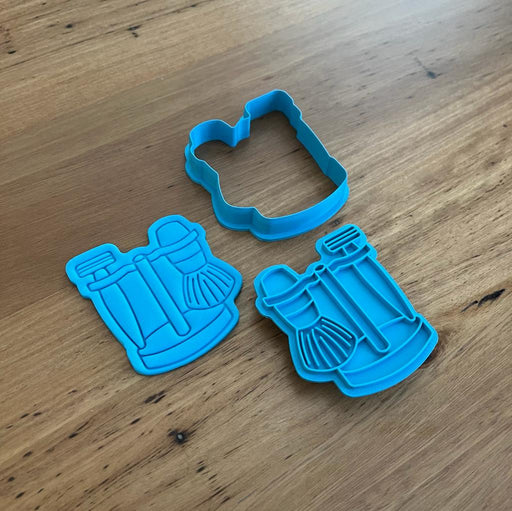 Shaving Kit Cookie Cutter & Emboss Stamp, Cookie Cutter Store