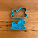 Santa Sleigh for Christmas Cookie Cutter & Stamp