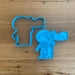 Space Boy Cookie Cutter and Optional Stamp, cookie cutter store