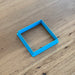 Various sizes of square shaped cookie cutter, cookie cutter store