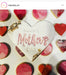 "Happy Mother's Day" style #2 heart shaped stamp emboss and matching cutter   This design measures approx 75mm wide x 65mm tall and is a 2 piece set; the heart shaped cutter for your cookie / fondant and the matching stamp.  Cookie pics courtesy of @crumbal._ @bakedbyali