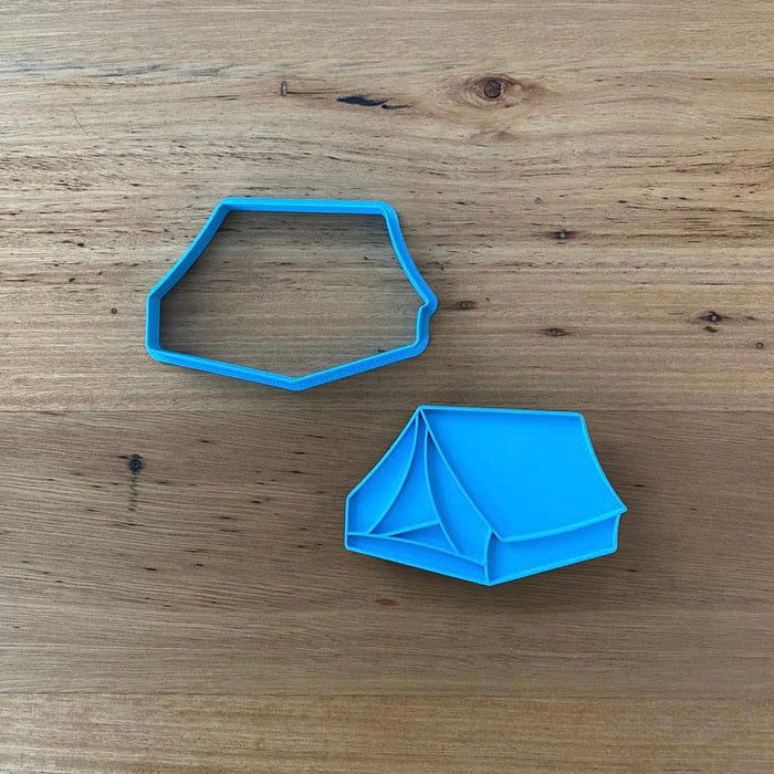 Tent Cookie Cutter and Stamp, Cookie Cutter Store
