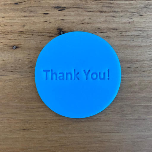 Thank You cookie emboss stamp, cookie cutter store