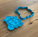 Christmas Train 6 piece set Cookie Cutter & Stamp, cookie cutter store