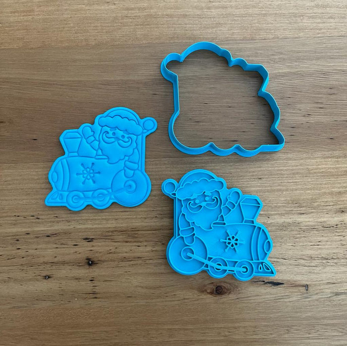 Christmas Train 6 piece set Cookie Cutter & Stamp, cookie cutter store
