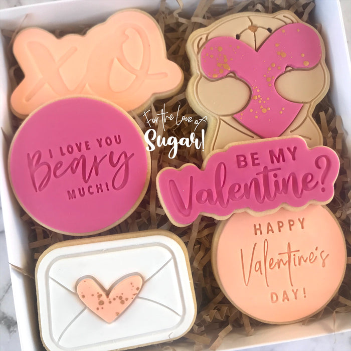 Be My Valentine Cutter & Emboss Stamp