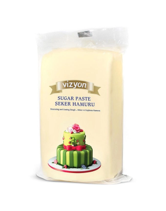 Vizyon Fondant Sugar Paste - Cream, Cookie Cutter Store