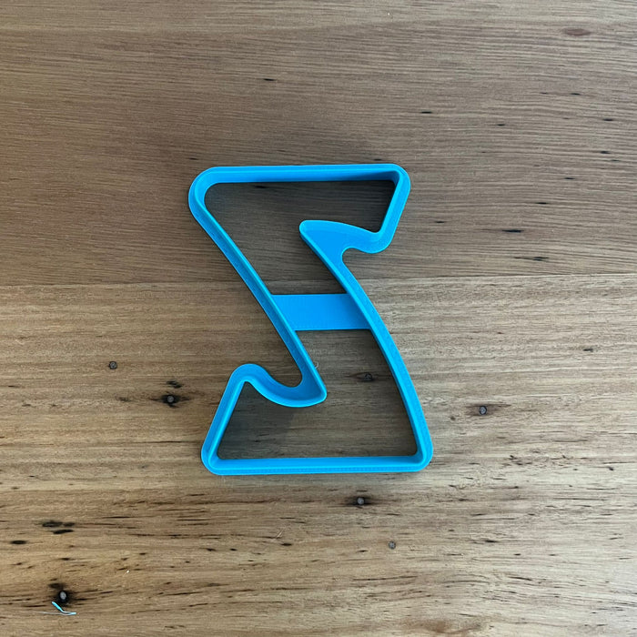 Alphabet Letter Cookie Cutter, Letter Z, Cookie Cutter Store