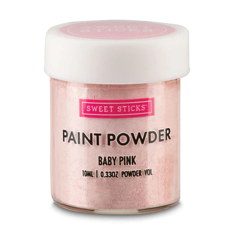 Sweet Sticks Paint Powder - Baby Pink, Decorative Paint, Baking Cakes and Cookies, available at Cookie Cutter Store