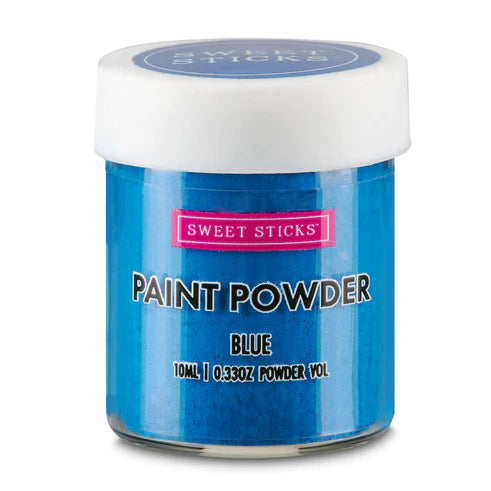 Sweet Sticks Paint Powder - Blue, Decorative Paint, Baking Cakes and Cookies, available at Cookie Cutter Store