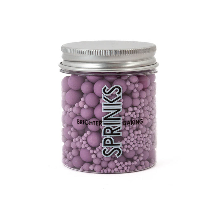 Pastel Lilac Bubble Bubble Sprinkles by Sprinks 65 gram jar, Cookie Cutter Store