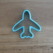 Airplane Cookie Cutter Style #2 is available in 2 sizes, measurements are below:  1) approx. 80mm tall by 90mm wide  2) approx. 100mm tall by 100mm wide  Excellent robust Quality with a neat cutting edge. We target next day delivery. Custom designs are possible if you want a different size, or design. Just send an enquiry, or see our custom cookie cutter product, found under the "Custom Items" menu.