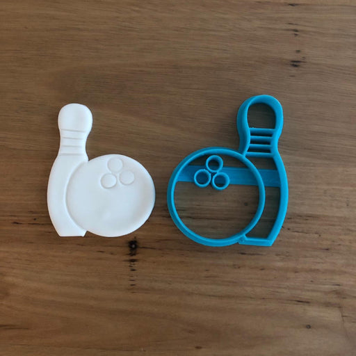Bowling Ball and Pin Cookie Cutter